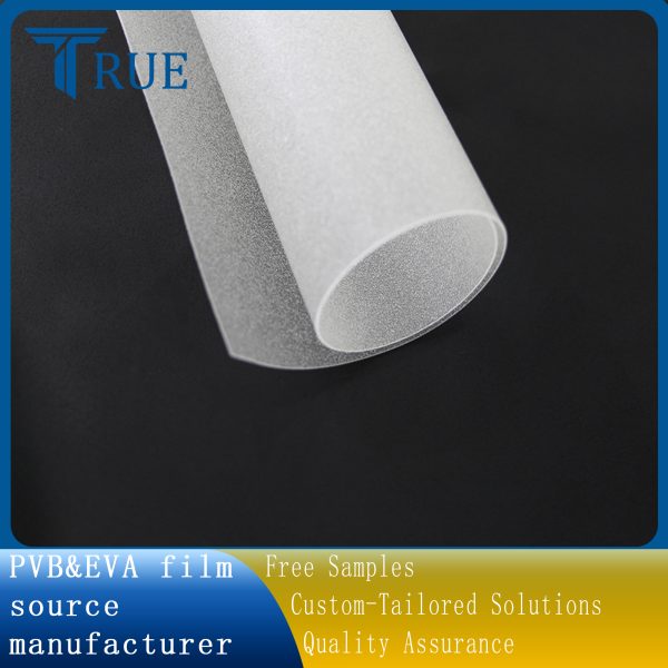 Clear EVA film for indoor