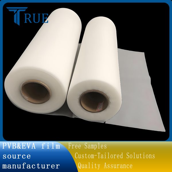 High Clear low temperature EVA film for indoor